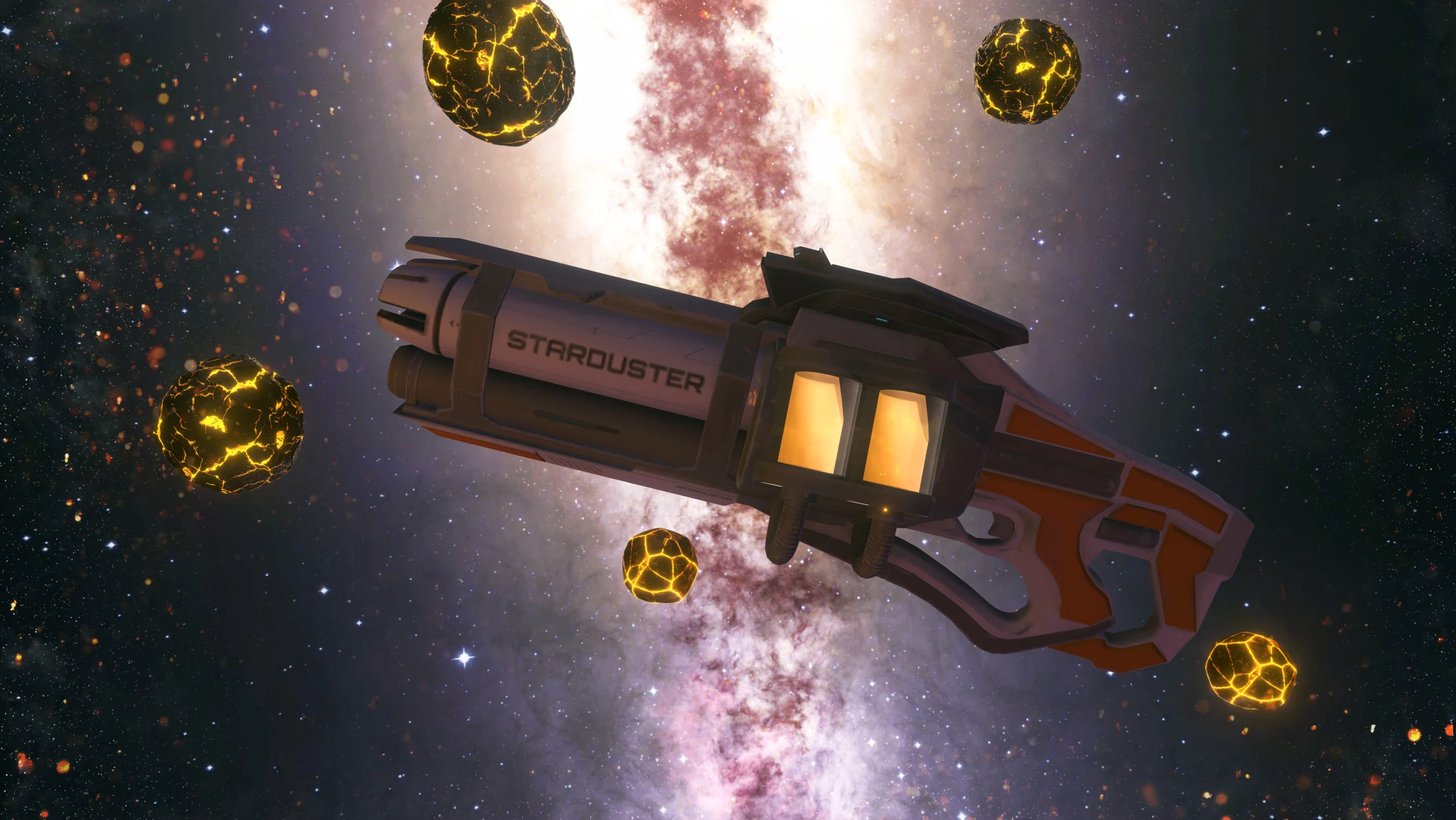 The Starduster in a meteor field